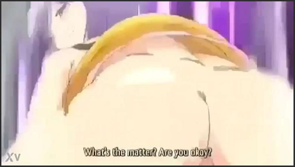 Anime Girl in Strumpfhose lutscht gierig seinen Schwanz