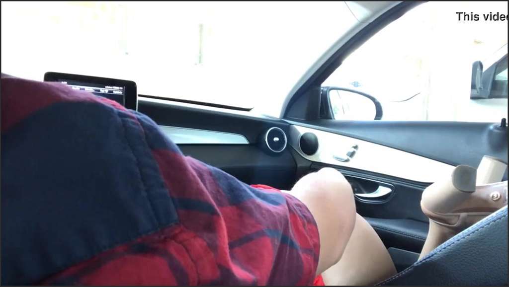 Auto Porno hat versauten Oraldreier